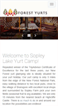 Mobile Screenshot of forestyurts.com